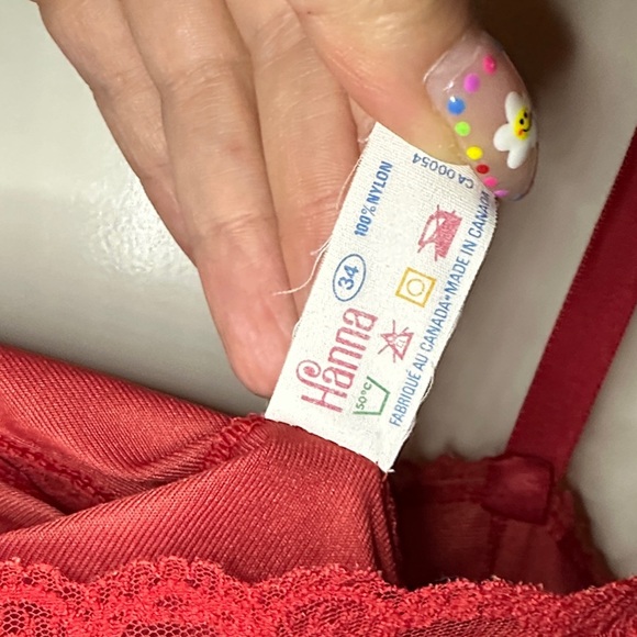 HANNA | Vintage Elegant Red Rayon Slip Dress - Picture 7 of 11